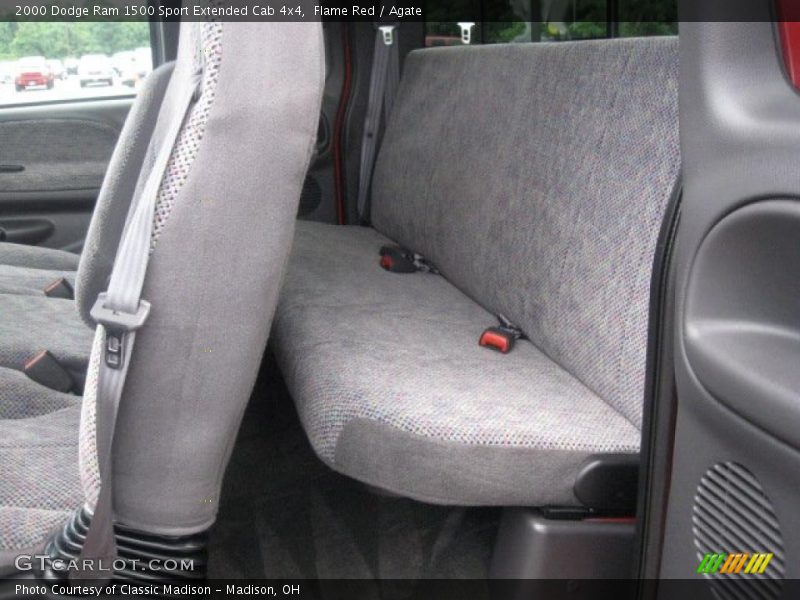 Flame Red / Agate 2000 Dodge Ram 1500 Sport Extended Cab 4x4