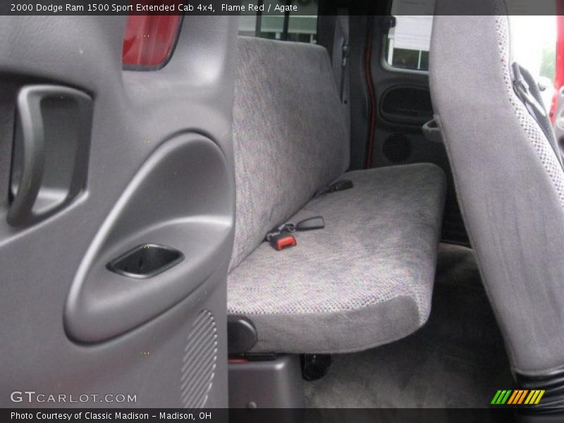 Flame Red / Agate 2000 Dodge Ram 1500 Sport Extended Cab 4x4