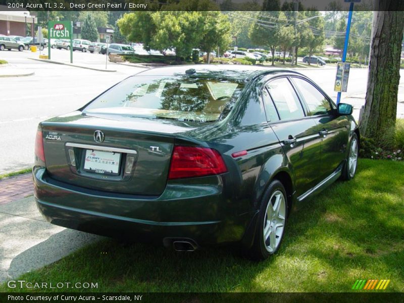 Deep Green Pearl / Ebony 2004 Acura TL 3.2