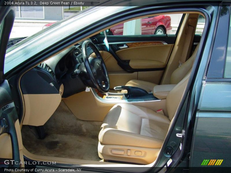 Deep Green Pearl / Ebony 2004 Acura TL 3.2