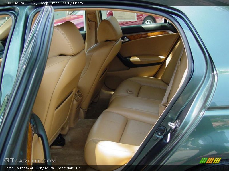 Deep Green Pearl / Ebony 2004 Acura TL 3.2