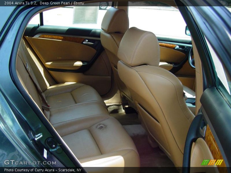 Deep Green Pearl / Ebony 2004 Acura TL 3.2