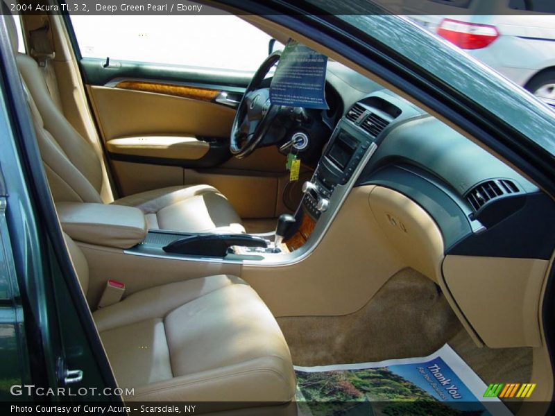 Deep Green Pearl / Ebony 2004 Acura TL 3.2