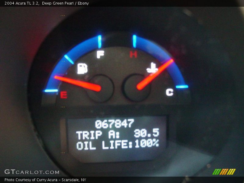 Deep Green Pearl / Ebony 2004 Acura TL 3.2