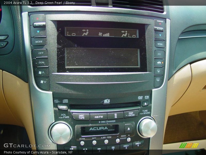 Deep Green Pearl / Ebony 2004 Acura TL 3.2