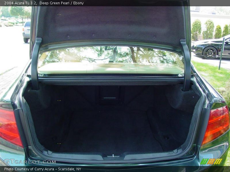 Deep Green Pearl / Ebony 2004 Acura TL 3.2