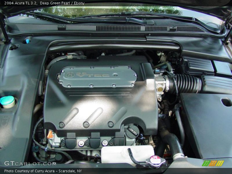 Deep Green Pearl / Ebony 2004 Acura TL 3.2