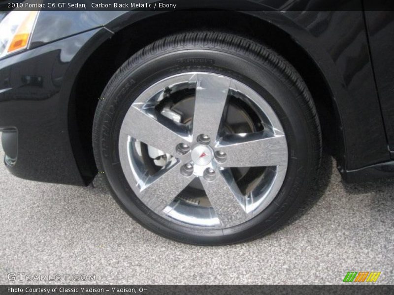 Carbon Black Metallic / Ebony 2010 Pontiac G6 GT Sedan