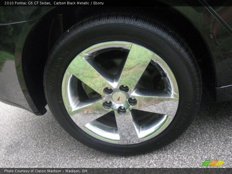 Carbon Black Metallic / Ebony 2010 Pontiac G6 GT Sedan