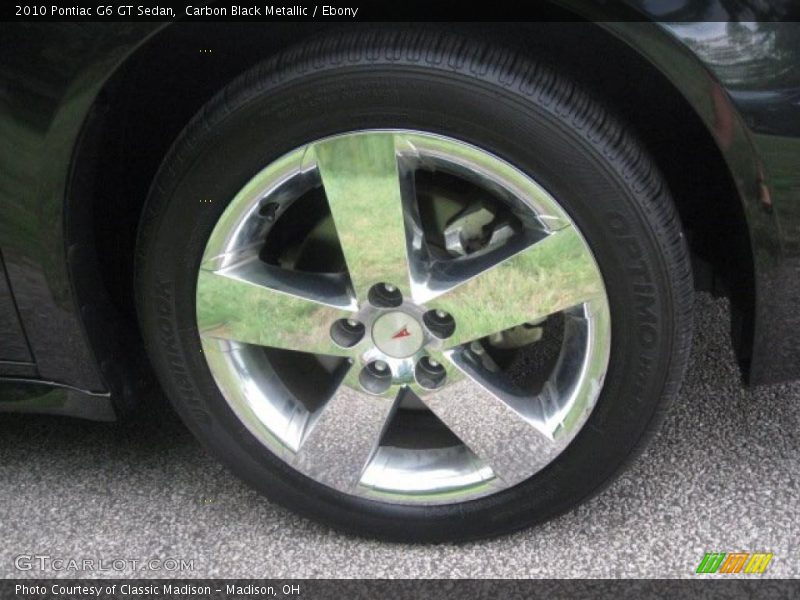 Carbon Black Metallic / Ebony 2010 Pontiac G6 GT Sedan