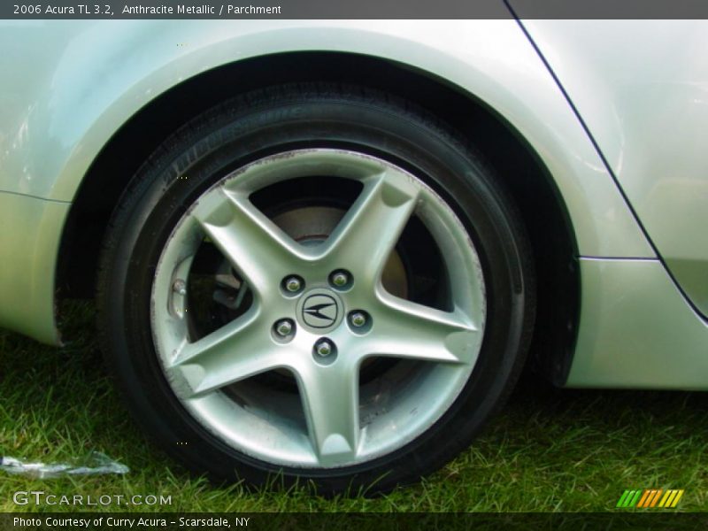 Anthracite Metallic / Parchment 2006 Acura TL 3.2