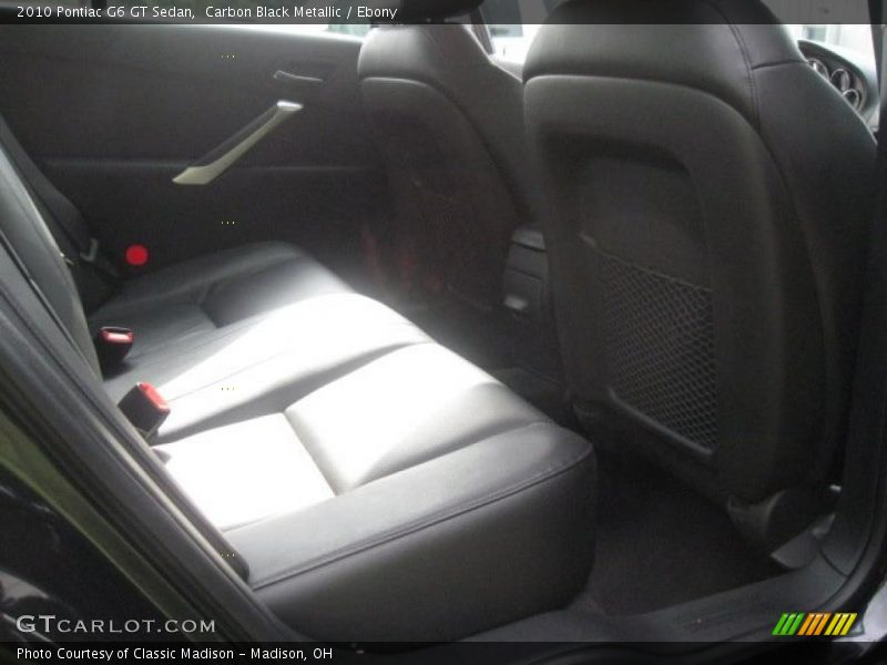 Carbon Black Metallic / Ebony 2010 Pontiac G6 GT Sedan