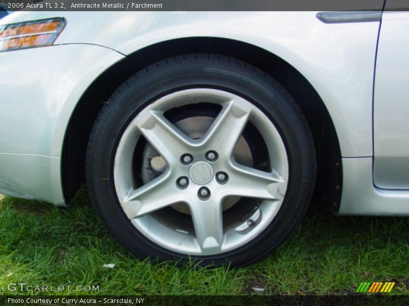 Anthracite Metallic / Parchment 2006 Acura TL 3.2