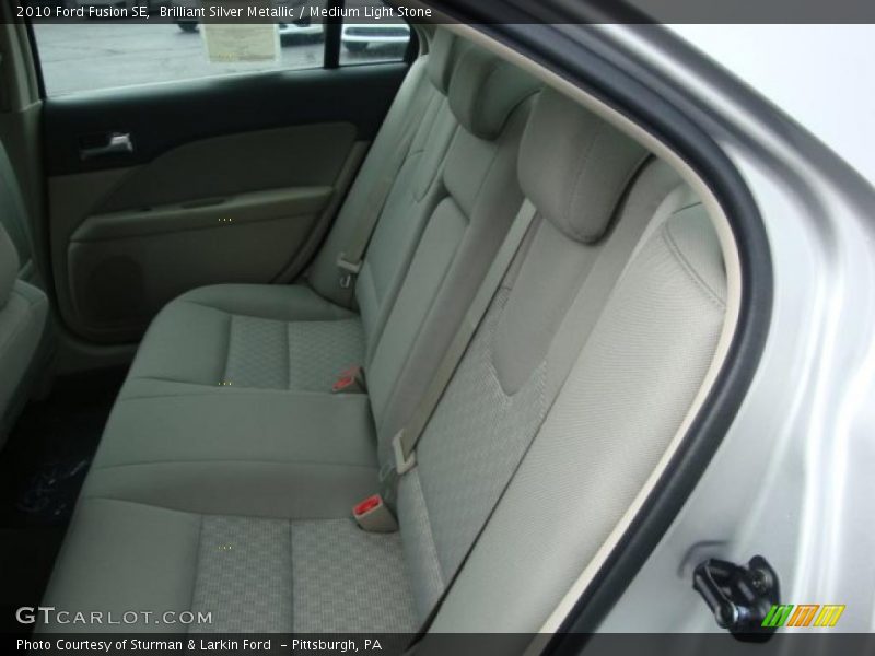 Brilliant Silver Metallic / Medium Light Stone 2010 Ford Fusion SE