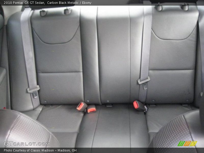 Carbon Black Metallic / Ebony 2010 Pontiac G6 GT Sedan