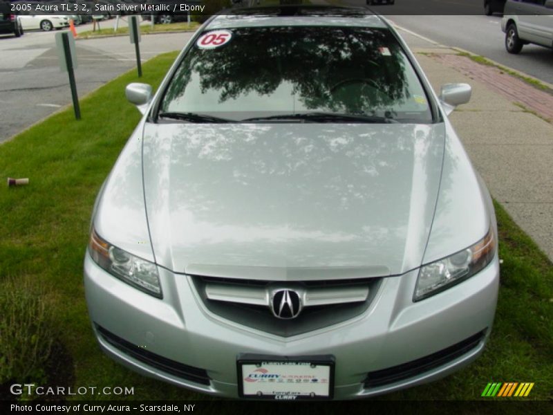 Satin Silver Metallic / Ebony 2005 Acura TL 3.2