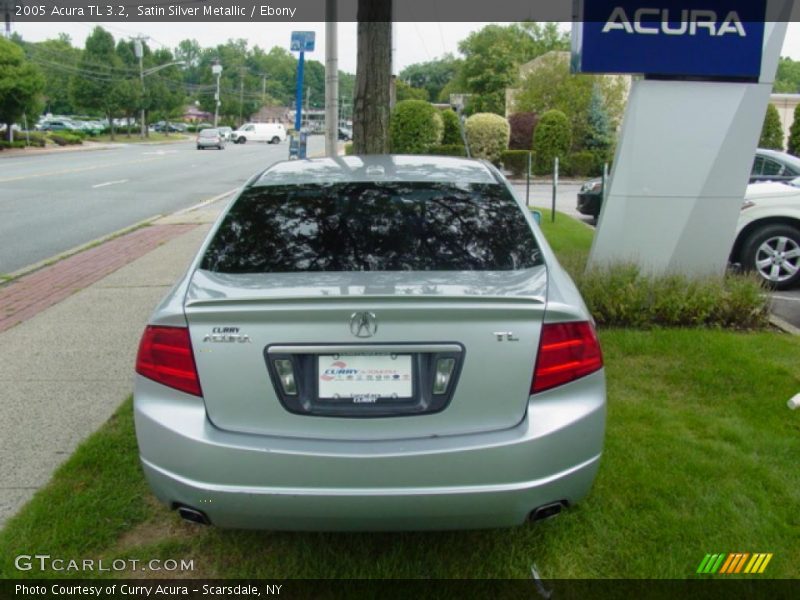 Satin Silver Metallic / Ebony 2005 Acura TL 3.2