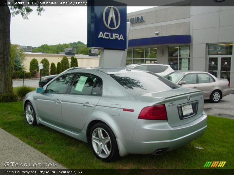 Satin Silver Metallic / Ebony 2005 Acura TL 3.2