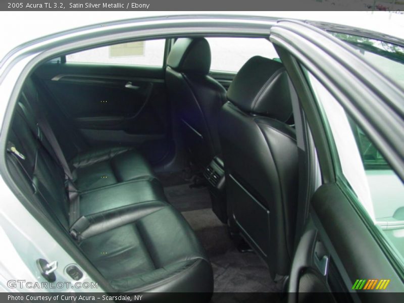 Satin Silver Metallic / Ebony 2005 Acura TL 3.2