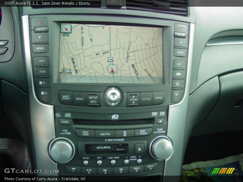 Satin Silver Metallic / Ebony 2005 Acura TL 3.2