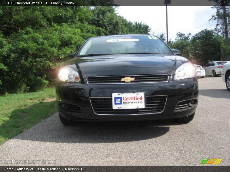 Black / Ebony 2010 Chevrolet Impala LT