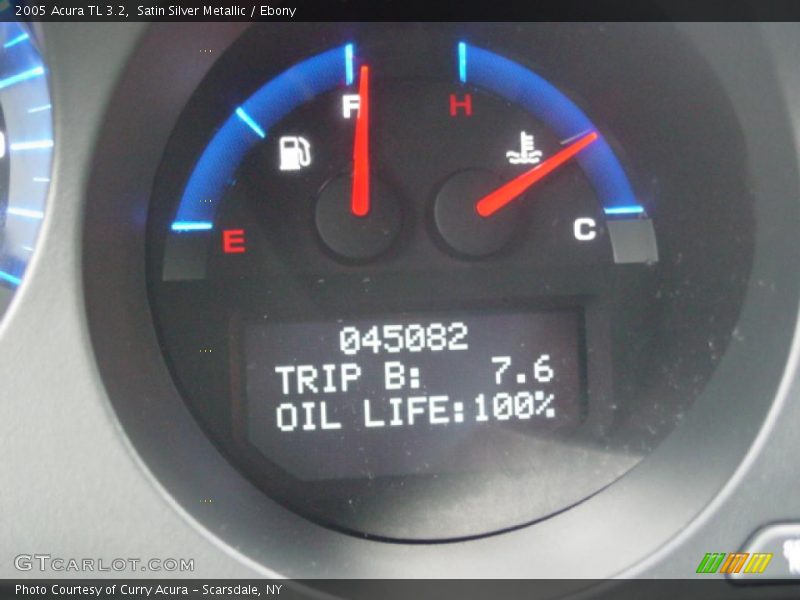 Satin Silver Metallic / Ebony 2005 Acura TL 3.2