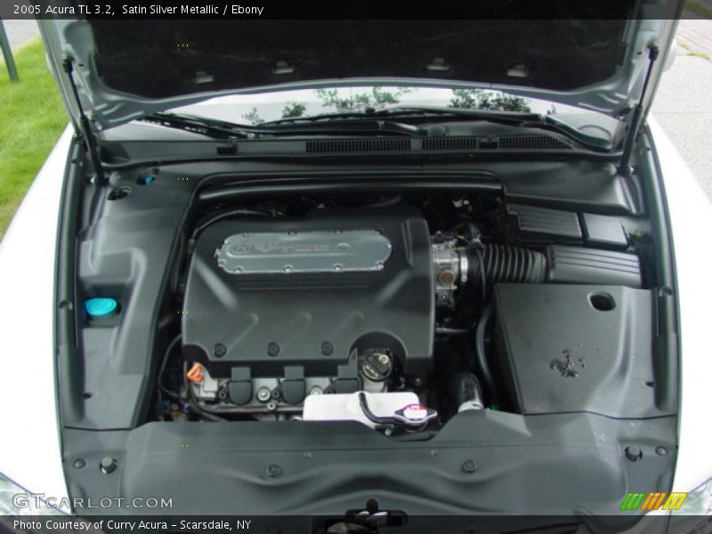 Satin Silver Metallic / Ebony 2005 Acura TL 3.2