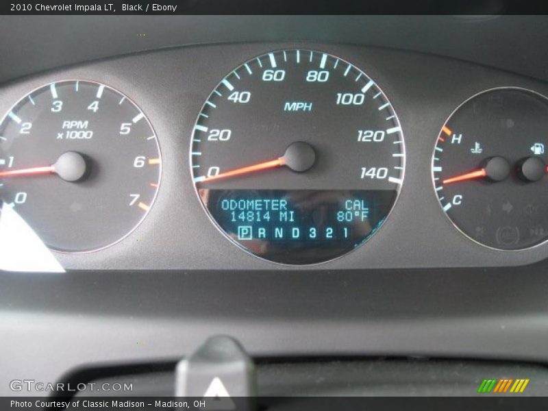 Black / Ebony 2010 Chevrolet Impala LT
