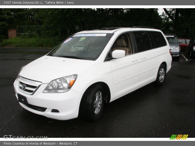 Taffeta White / Ivory 2007 Honda Odyssey EX-L