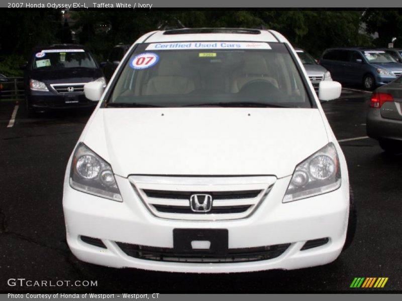 Taffeta White / Ivory 2007 Honda Odyssey EX-L