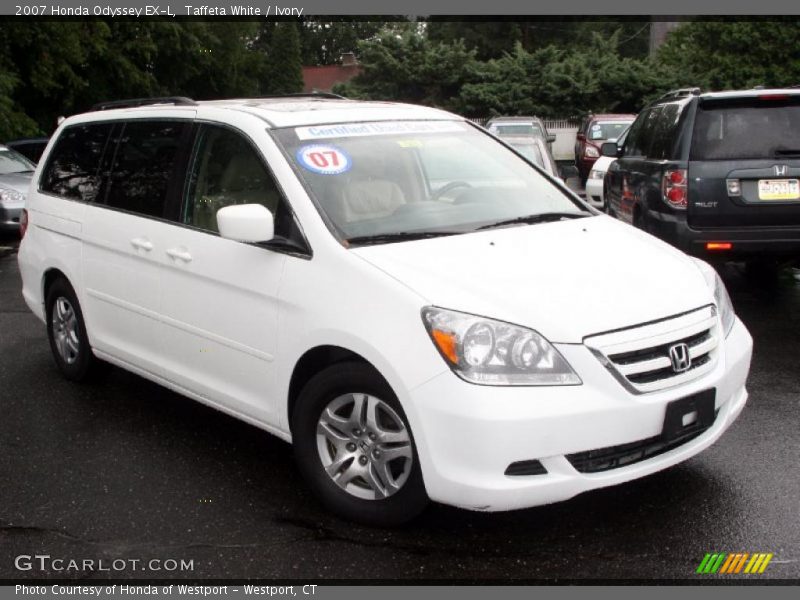 Taffeta White / Ivory 2007 Honda Odyssey EX-L