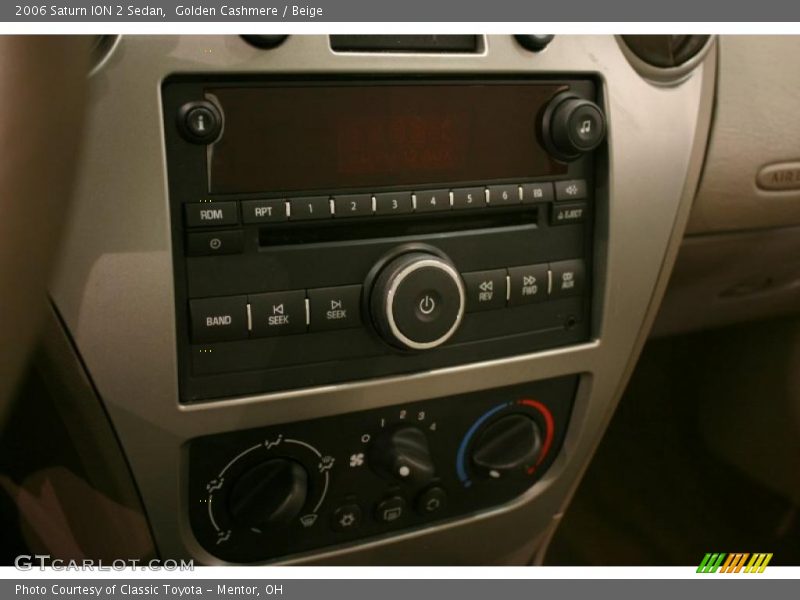 Golden Cashmere / Beige 2006 Saturn ION 2 Sedan