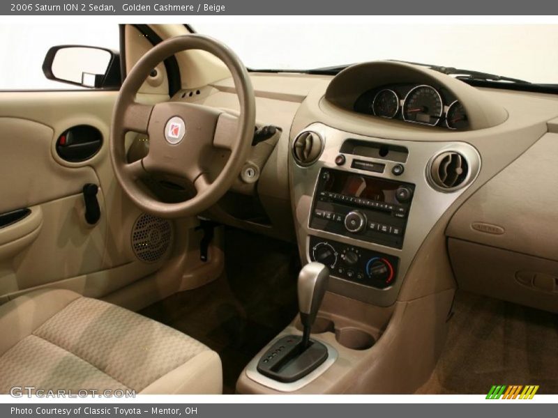 Golden Cashmere / Beige 2006 Saturn ION 2 Sedan