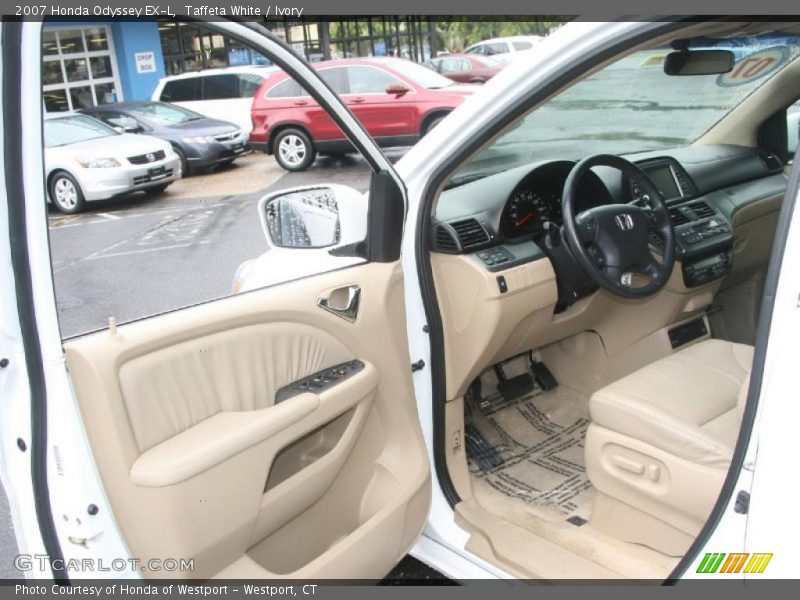 Taffeta White / Ivory 2007 Honda Odyssey EX-L