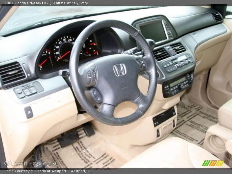 Taffeta White / Ivory 2007 Honda Odyssey EX-L
