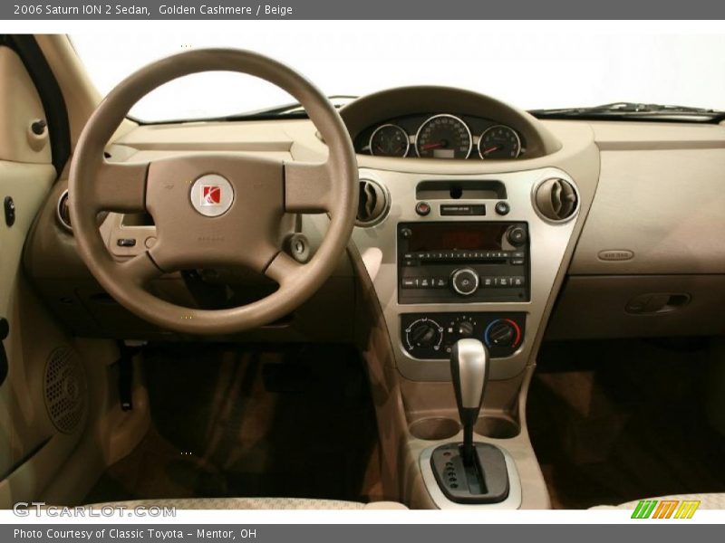 Golden Cashmere / Beige 2006 Saturn ION 2 Sedan
