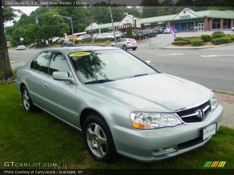 Satin Silver Metallic / Ebony 2003 Acura TL 3.2