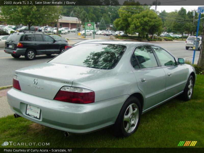 Satin Silver Metallic / Ebony 2003 Acura TL 3.2