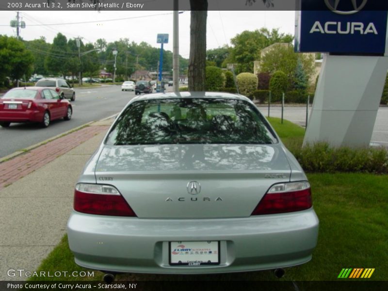 Satin Silver Metallic / Ebony 2003 Acura TL 3.2