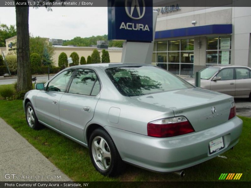 Satin Silver Metallic / Ebony 2003 Acura TL 3.2
