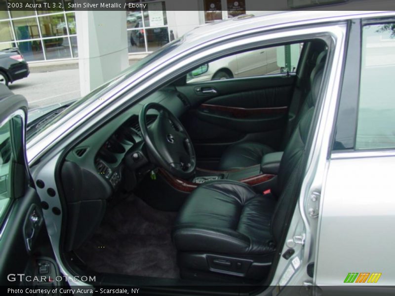 Satin Silver Metallic / Ebony 2003 Acura TL 3.2