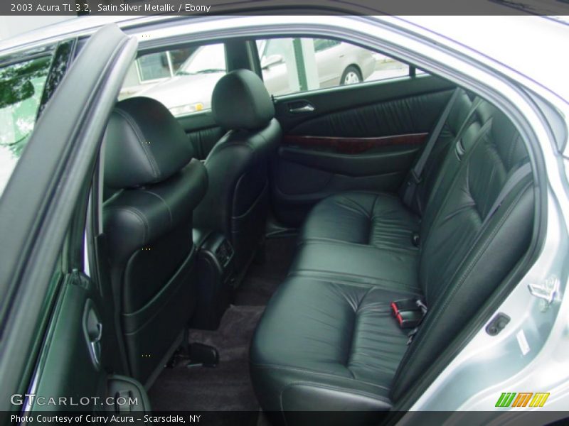 Satin Silver Metallic / Ebony 2003 Acura TL 3.2