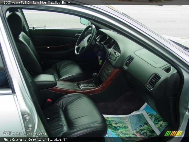 Satin Silver Metallic / Ebony 2003 Acura TL 3.2