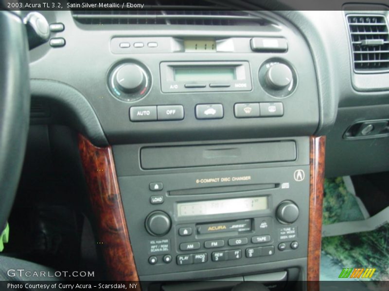 Satin Silver Metallic / Ebony 2003 Acura TL 3.2