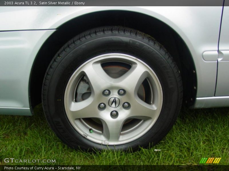 Satin Silver Metallic / Ebony 2003 Acura TL 3.2