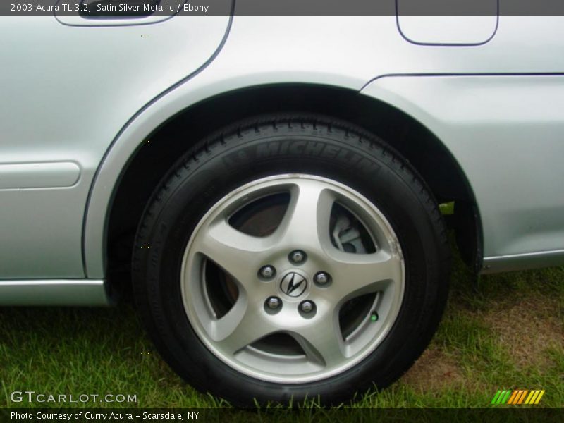 Satin Silver Metallic / Ebony 2003 Acura TL 3.2