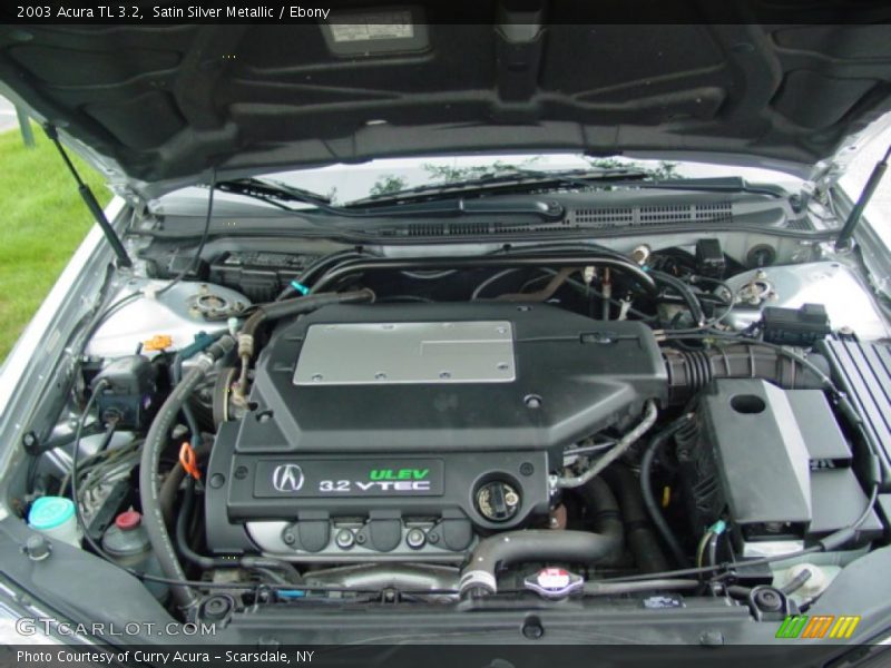 Satin Silver Metallic / Ebony 2003 Acura TL 3.2