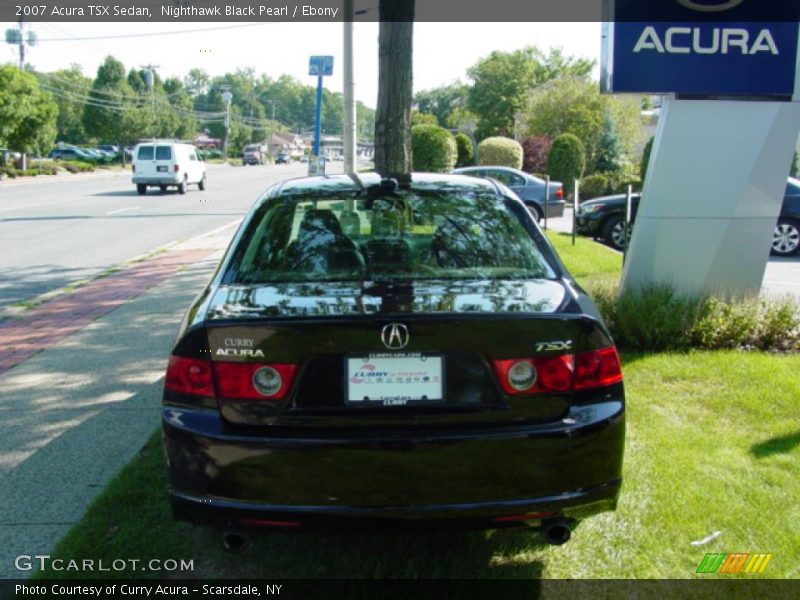 Nighthawk Black Pearl / Ebony 2007 Acura TSX Sedan
