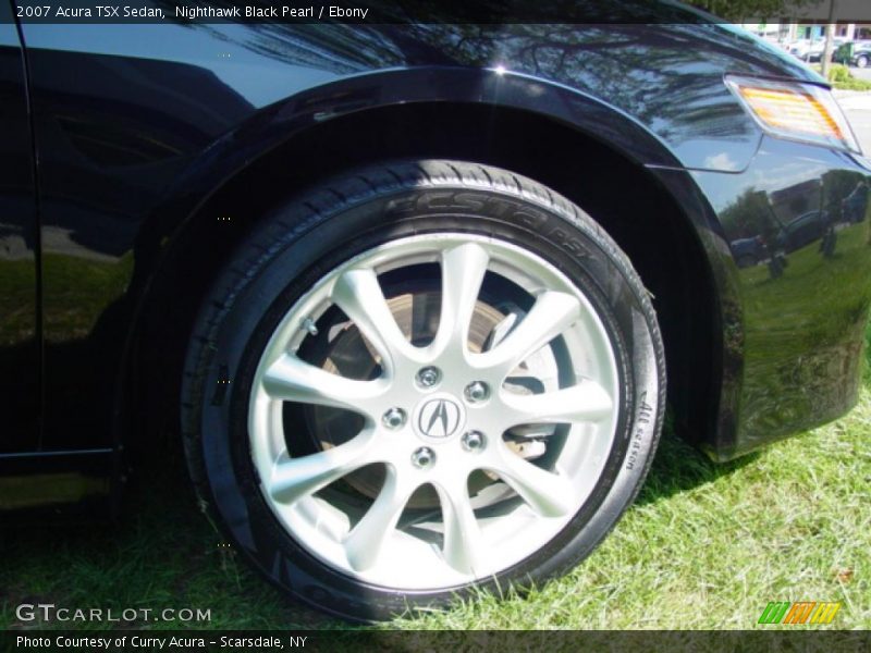 Nighthawk Black Pearl / Ebony 2007 Acura TSX Sedan