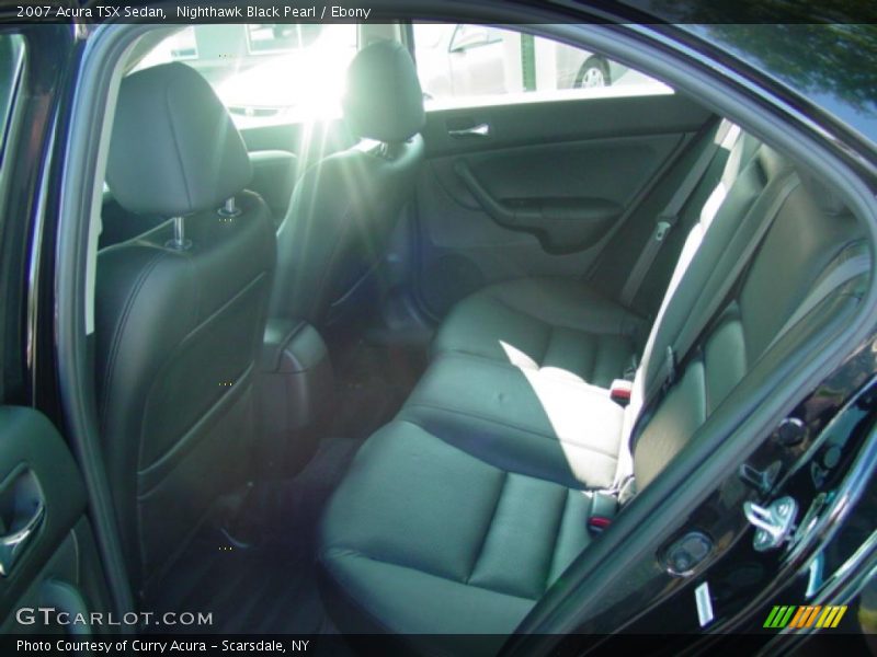 Nighthawk Black Pearl / Ebony 2007 Acura TSX Sedan